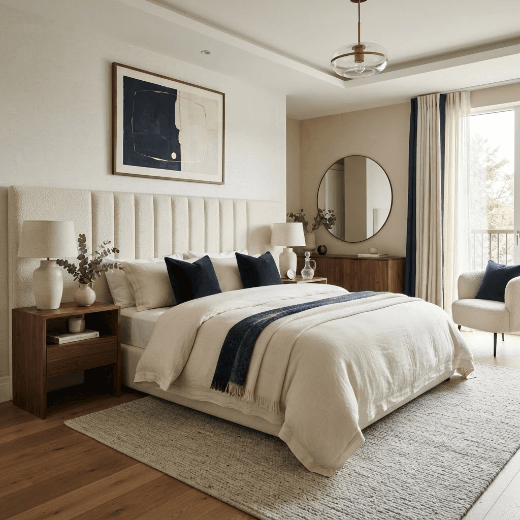 The Blue Hour Suite, Bedroom interior by BlueTree Interiors