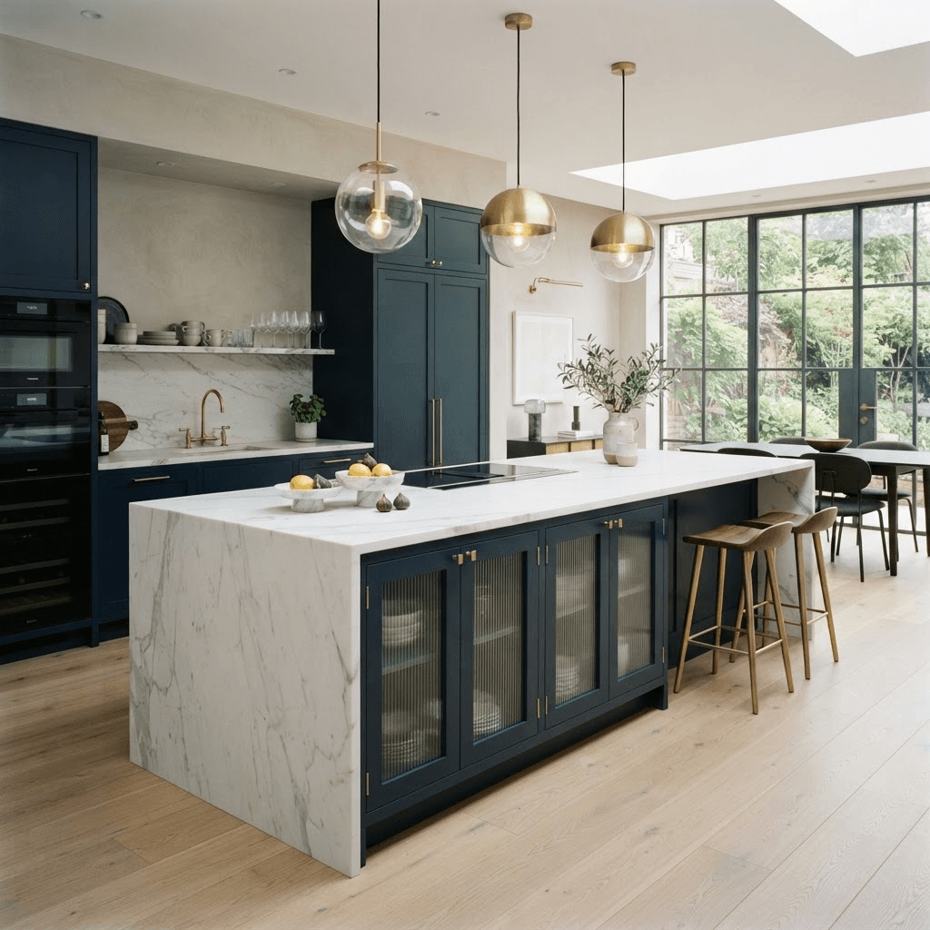 Calm Kitchen Edit, Kitchen & Tiles interior by BlueTree Interiors
